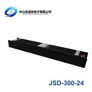 China Black 25A 300W Triac Dimmable LED Power Supply 85% Efficiency on sale