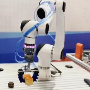 Robot Arm 6 Axis Of Elfin E05 5kg Payload Used For CNC Pick And Place As