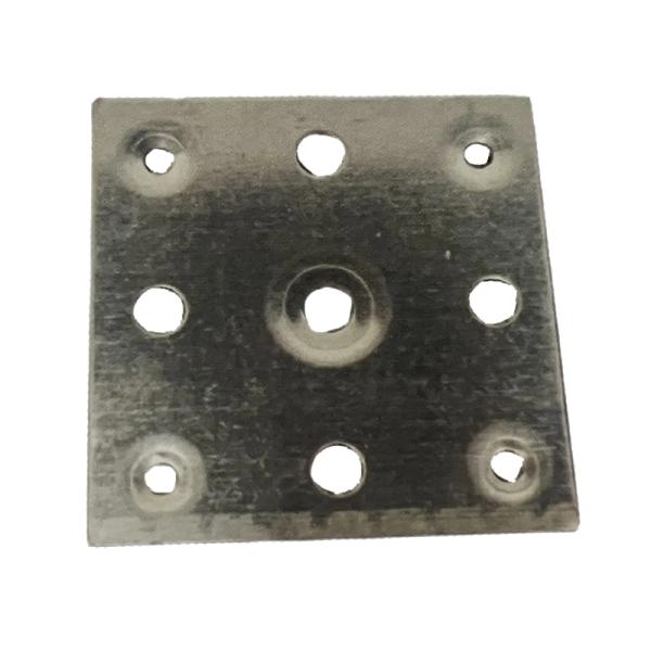 Custom Powder Coated Aluminum Alloy Curtain Wall Corner Code Curtain Wall Hardware