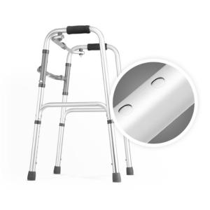 Standing Frame Aluminum Folding Walker , Drive Junior Walker Removable