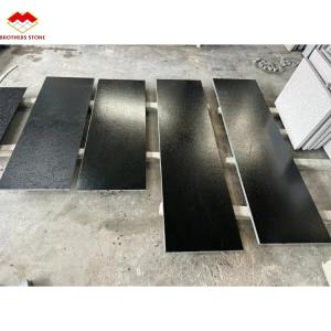 Modern Design Style Shanxi Black Granite Blocks 18mm Thick Absolute Black