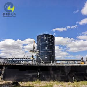 Safety Robust Design Bolted Steel Storage Tanks Ph Range 1-14 With Ladders