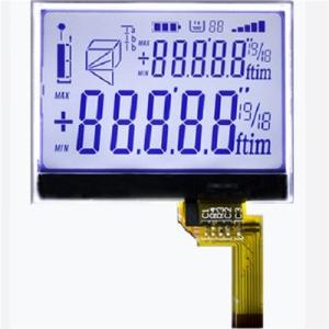 10mm X 20mm COG LCD Display 150mm X 80mm COG Segment Displays 500 Cd/M2