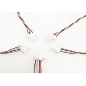 502380-0400 28 Awg Twisted Custom Wire Harness Molex Clik Mate 1.25mm Pitch To 4pin Molex