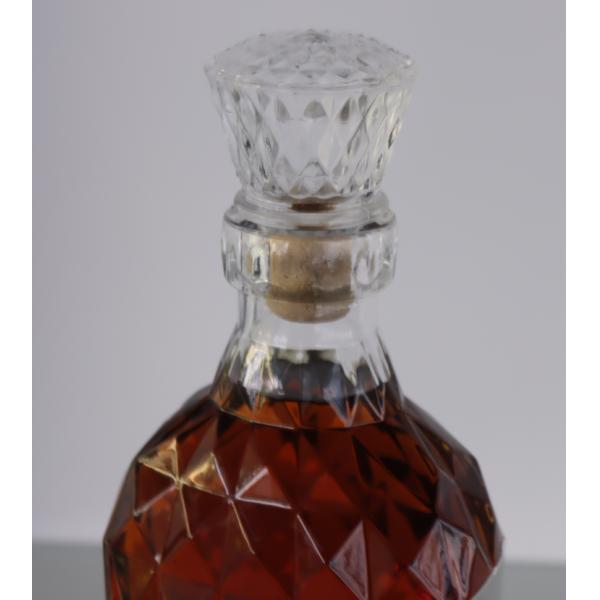 XO Vodka Whiskey Glass Bottle Vacuum Electroplating 1 Liter Glass Liquor Bottles 22mm