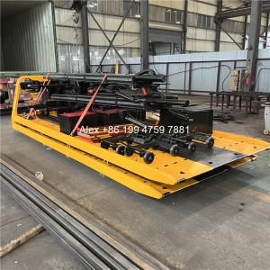 Steel 4 Ton Roll Back Flatbed Wrecker Platform Length 5.6m High Strength