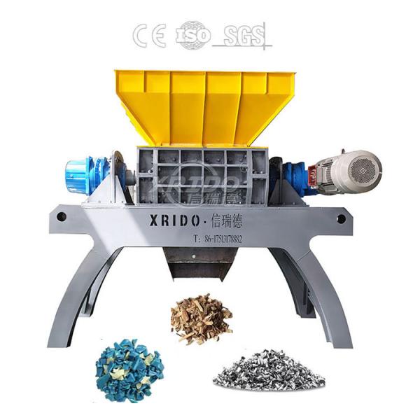 Quality 2000kg/D-3000kg/D Industrial Garbage Shredder Wood Metal Double Shaft Shredder wholesale