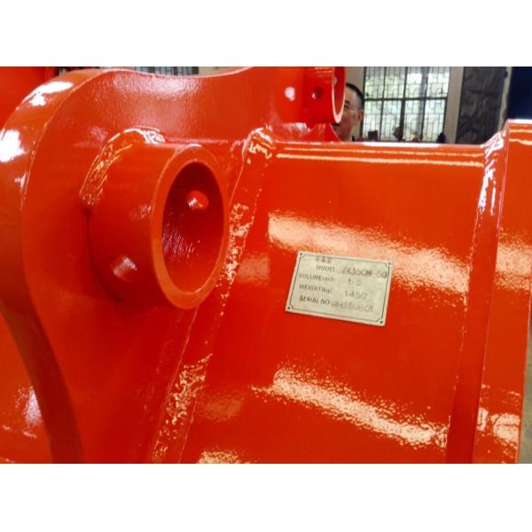 High Density Mining Excavator Buckets Hardox ZX350 Power Shovel Buckets