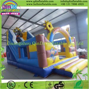 Cheap Inflatable Playground Large Inflatable Slide Playground Slide Bouncer Game for sale