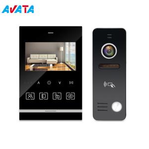 China Home Security AHD 4.3 Memory Video Door Phone Video  Intercom system support PIR sensor on sale