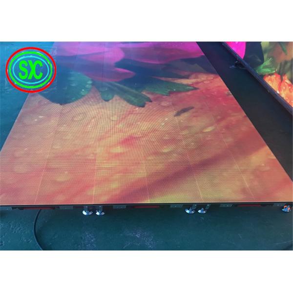 Quality Anti-collision Indoor P6.25  Led Dance Floor for Bar / KTV / Prom support more than 500kg wholesale