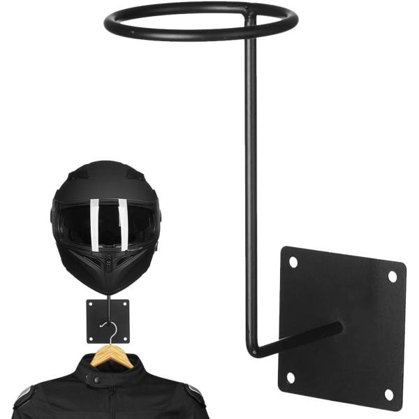 Quality Helmet Holder Rack Hook Helmets Stand Wall Mount Jacket Hanger Bracket wholesale