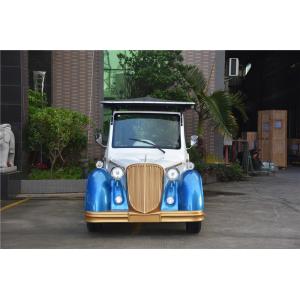 Lithium Battery Operated Retro Electric Car , 8 Seats Electric Passenger Vehicle