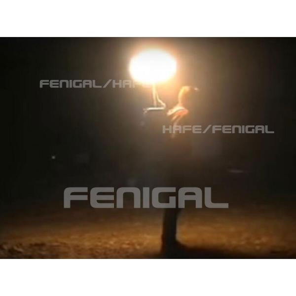 Glare Free Safety Tripod LED Balloon 360deg Illumination Lighting 230V 400w