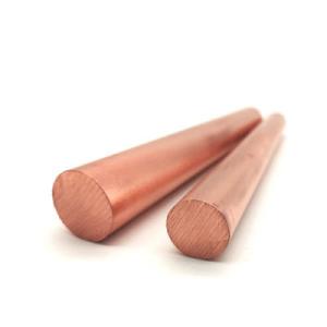 High purity Diameter 3mm H65 H63 H68 Red Copper Round Bar For Welding Fixtures,