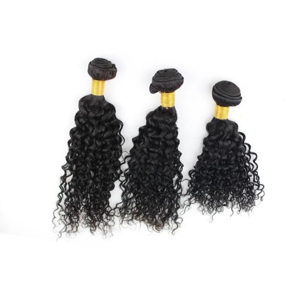 Quality Unprocessed Virgin Brazilian Curly Hair 8" - 30" Length Without Knots Or Lice wholesale