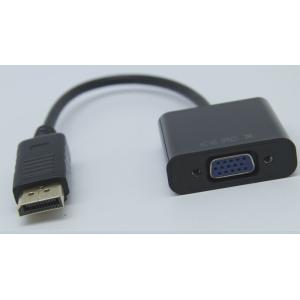 Cheap 1080p MAC Displayport To VGA Converter Cable With Docking 30 Pin Source Port Connector for sale
