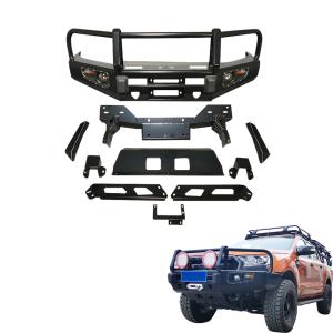 Ford Ranger Steel Front Bumper with LED Light and Rust-Resistant Coating