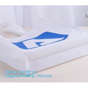 Non-Woven Fabric Bottle T-Shirt Shopping Bag/ t-shirt non woven bag with low