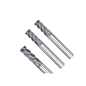 HRC50° 4 Flutes Tungsten Carbide General Processing End Mills Corner Radius End