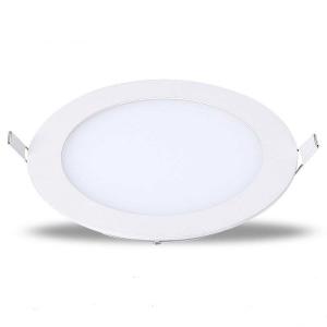 IP20 Indoor SMD Slim Round LED Illumination Lights High Lumen With Aluminum