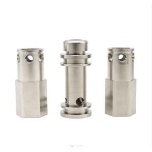 Precision Machining Metal Spare Parts Alloy Zinc / Nickel Plating For Automation