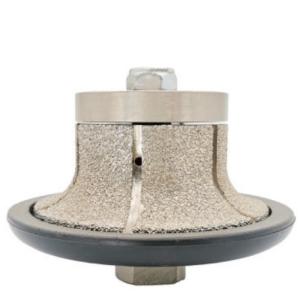 Long Service Life Vacuum Brazed Diamond Router Bit For Grinding Marble
