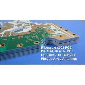 RT/Duroid 6002 60mil 1.524mm DK2.94 Rogers PCB Board For Airline Collision
