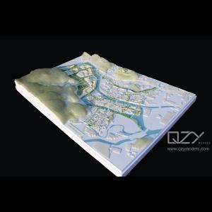Wuyan Design - 1/1500 Ningbo Yinzhou Yinzhou River Planning Mode