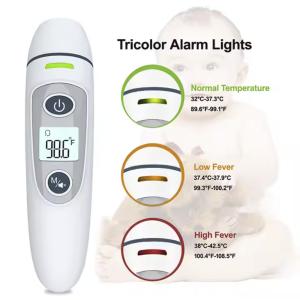 Contactless Fever Digital Forehead Thermometer 3VDC With Three Color Backlight