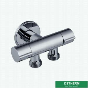 G1/2" Thread Shower Room Chrome Plated Angle Valve
