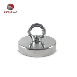 High Magnetic Force NdFeB Fishing Magnet D80x19mm-M10 with Permanent Magnetic