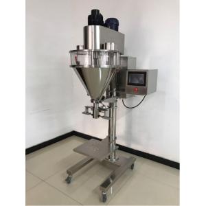1kg Semi Automatic Auger Powder Filling Machine filler 1800bags Hour 1.8KW