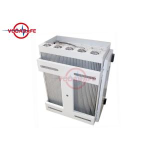 600W Prison Cell Phone Jammers 100 - 300m Cover Radius With Directional Antennas