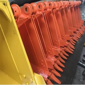 2 Foot Excavator Trenching Bucket , Durable Backhoe Trenching Attachments