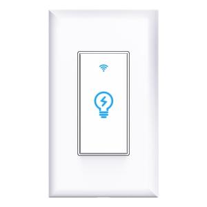 FCC And ETL Certificated Wall Wifi Remote Control Switch With LED Indicator