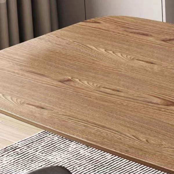 Hot sale high quality dining table sets modern new arrival 6 person wooden top dining room table sets