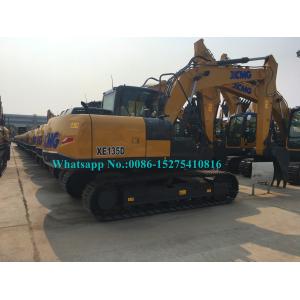 72.7kw Heavy Digging Machinery ,13 Ton Excavator With 0.4 M3 Bucket Capacity