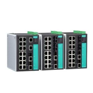 Cheap Moxa EDS-518A Series switch 16+2G-port Gigabit managed Ethernet switches for sale