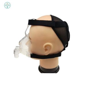 Black Color Mesh Full Face Headgear for Hans Rudolph Mask Reusable and Washable