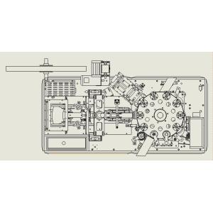 High Speed Take Away Paper Coffee Cup Making Machine with Custom Logo 100-110pcs