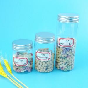 5.5cm Diameter 130ml 690ml Plastic Screw Cap Jars