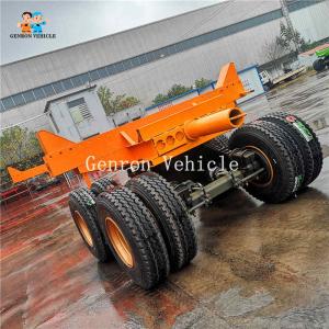 China Steel Heavy Duty 18.5m Logging Semi Trailer To Delivery Forest Wood on sale