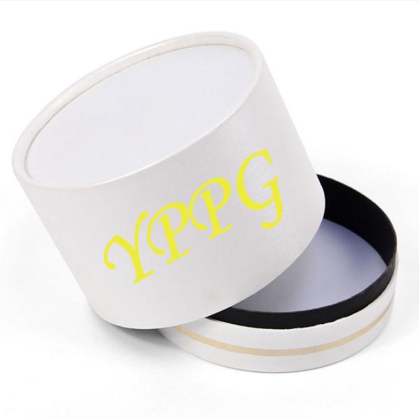 Cardboard FSC Pantone Color Candle Packaging Box Round CMYK