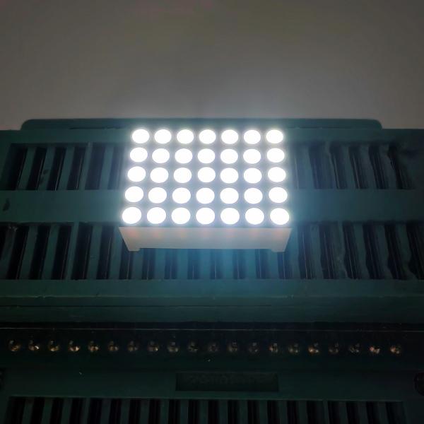 Ultra Bright White 0.7 inch 1.9mm 5 X 7 DOT Matrix LED Display