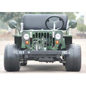 Air Cooling 125cc Kids Buggy Go Kart With 1 Oil Box / 2 Real Leather Seat