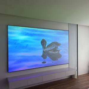 Large View Angle Fixed Frame Screen 80 Inch - 120 Inch Alr Projector Screen