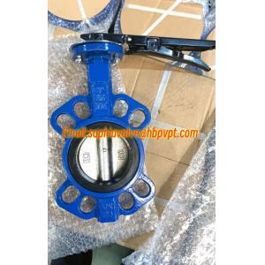 NBR/EPDM resilient seal DIN butterfly valve