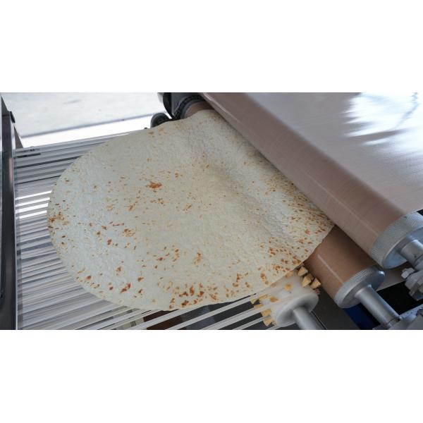 Quality Iraqi Flat Bread 50cm Tortilla Making Machine Output 900pcs/H Chapati Press Machine Big Bread Line wholesale