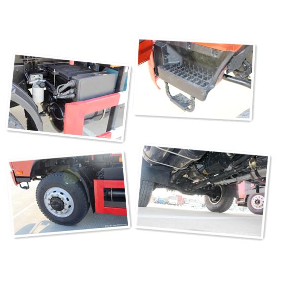 Euro 3 JIEFANG Faw Tiger V 4x2 Diesel Light Dump Truck 4 / 5 Tons